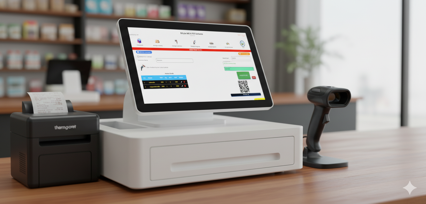 iMPOS- A.I. Simple, smart, and easy to use (12 Months) — our billing software fits every retail business