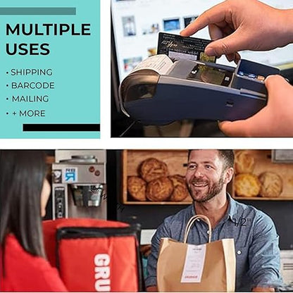 Thermal Receipt Paper Roll - 58mm(2 inch) x 15 Meter (Pack of 50)  Non-Sticky